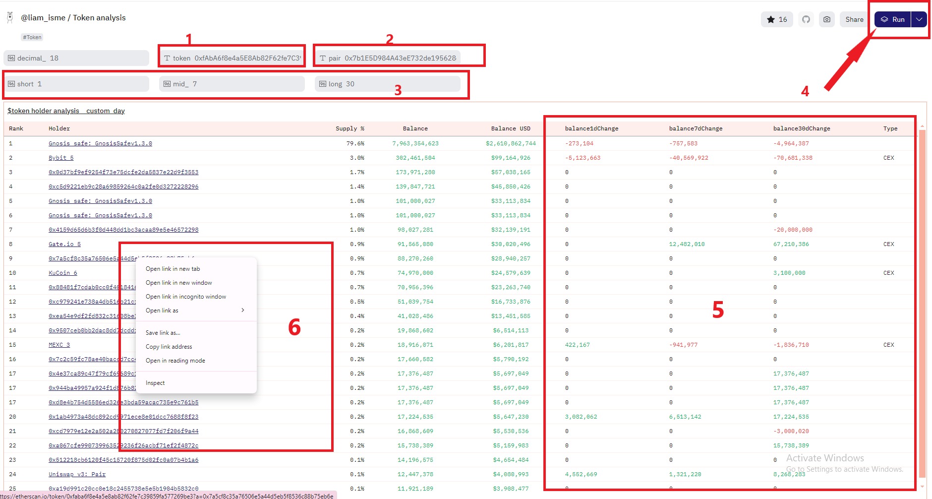 Tips to Track Token Accumulation/Dumping Using Free Tools: Dune, Etherscan, and Arkham 3