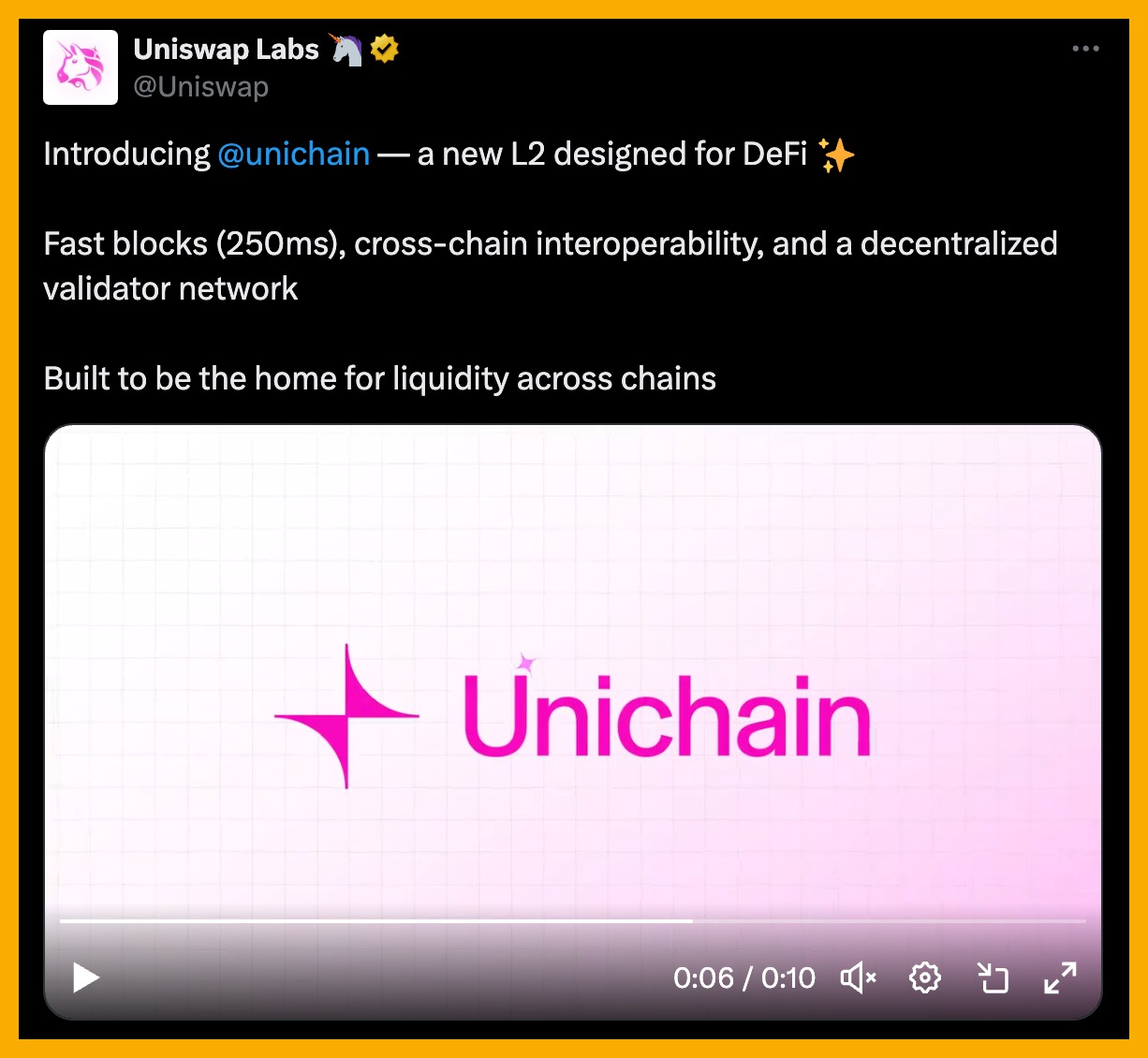Uniswap Introduces Unichain: A Layer-2 Solution Built on Optimism Superchain 1