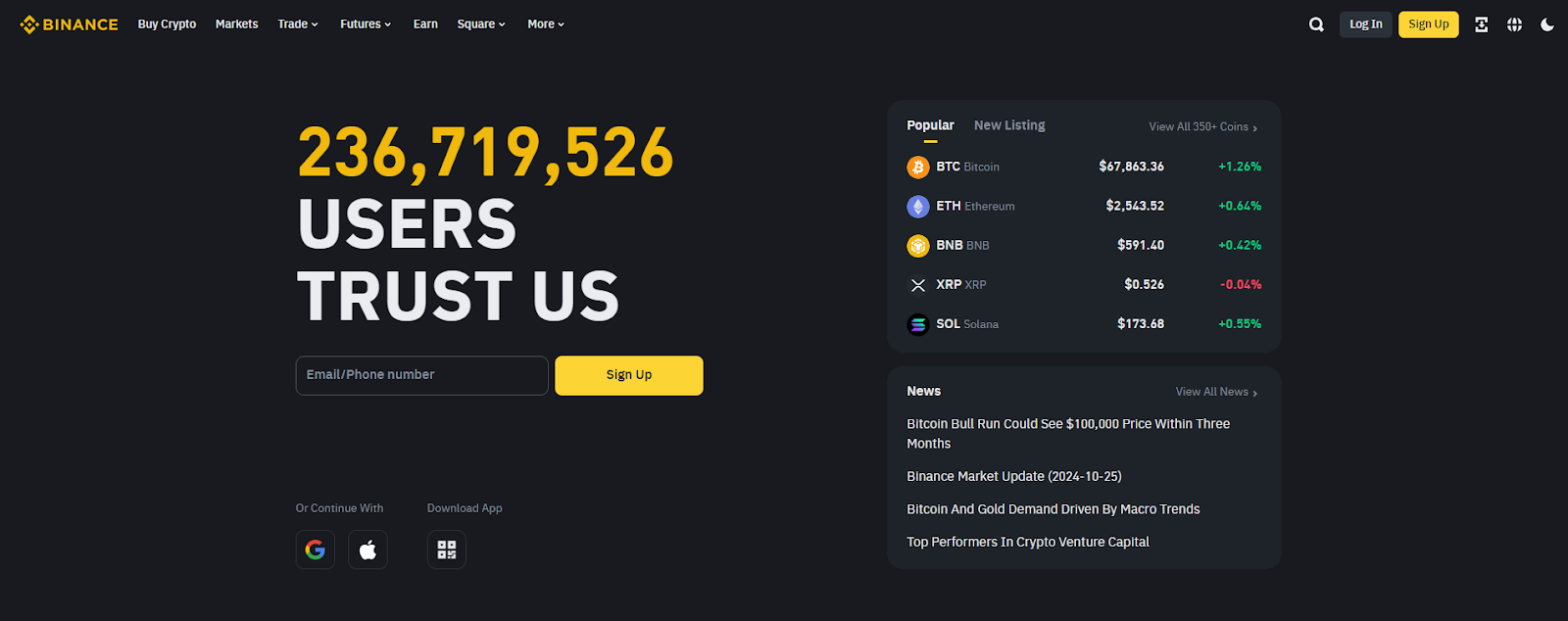 A Comprehensive Comparison of Top Crypto Exchanges: Binance, Bybit, Coinbase, OKX, and Kraken 2