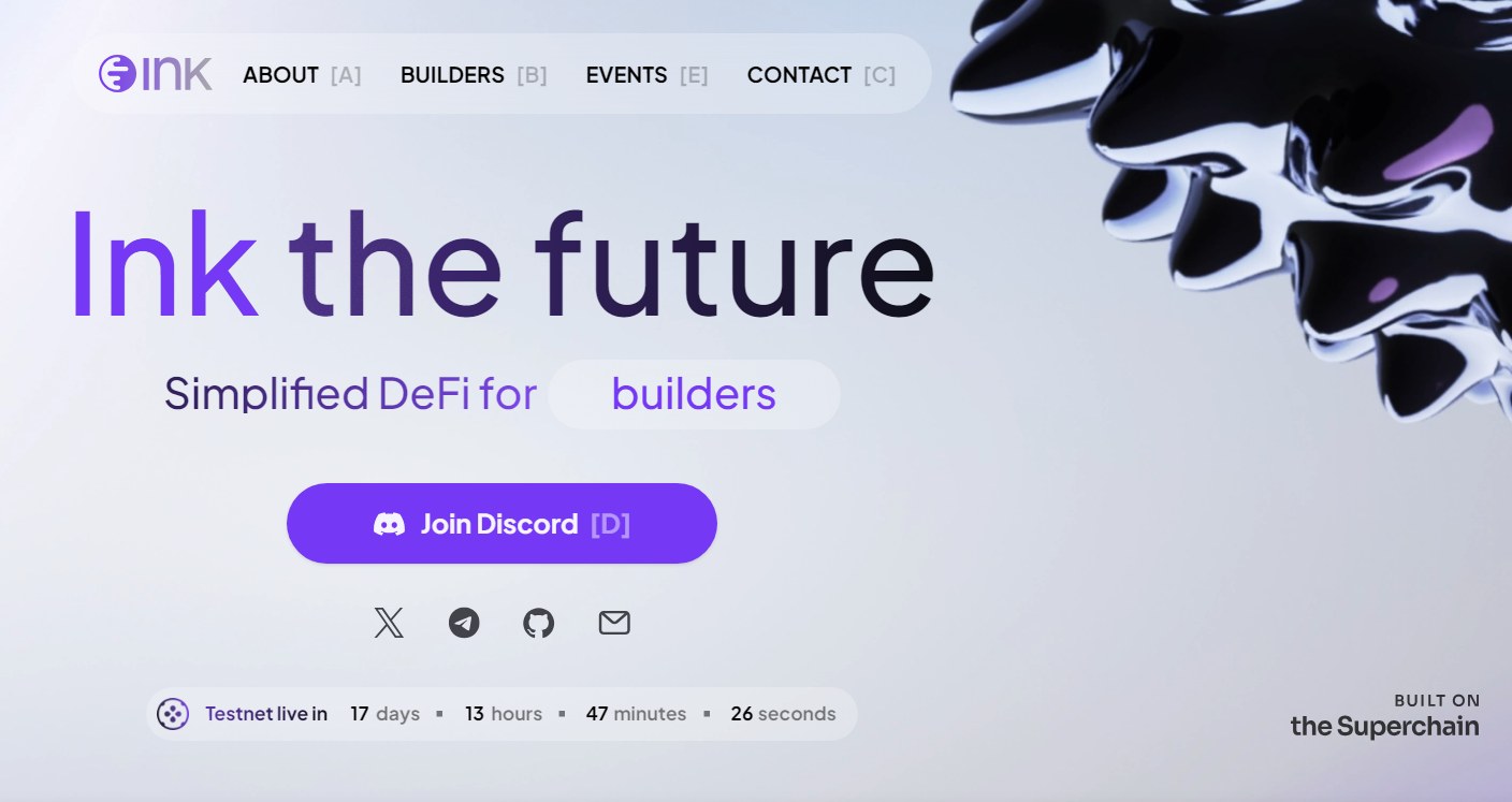 Kraken's Upcoming Layer2 Blockchain: Ink, Powered by OP Stack 2