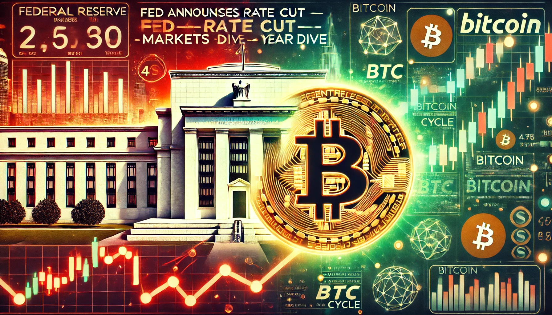 FED Announces Rate Cut – Markets Dive | BTC and the 4-Year Cycle 1