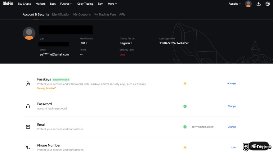 How to Sign up on BloFin - Where Whales are Made? 7