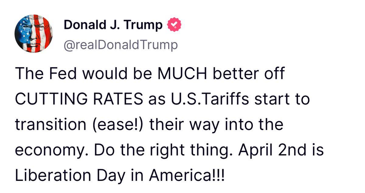 The Fed Signals the End of QT – President Trump to Impose Additional Tariffs 6