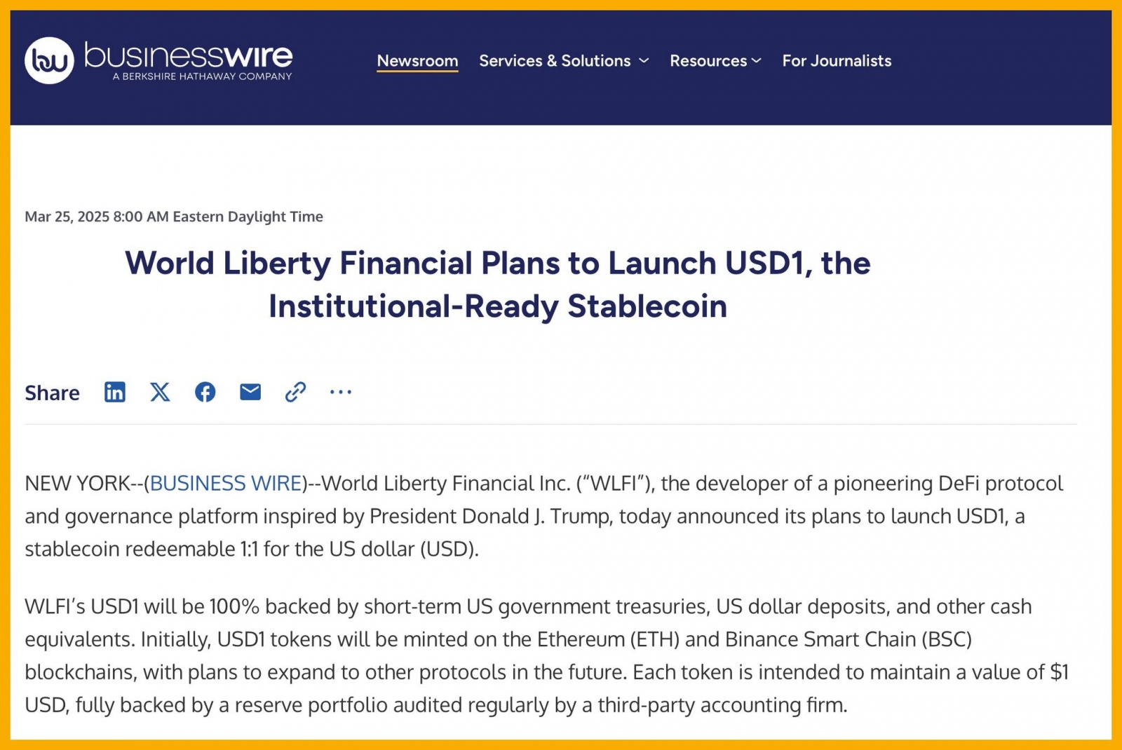 Trump Media Launches ETF, World Liberty Introduces Stablecoin, SEC vs. Ripple Ends 6