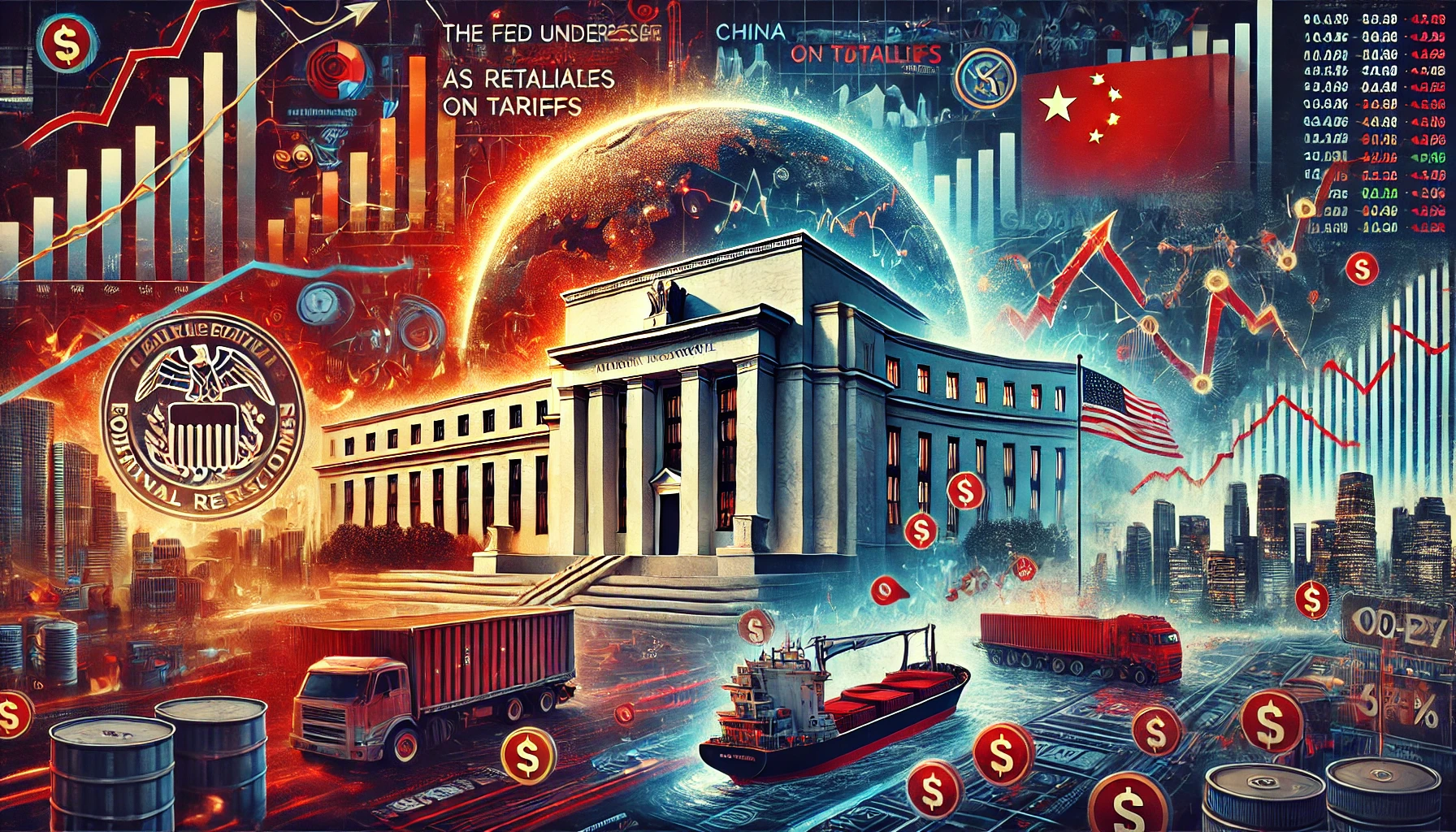 Trump Pushes the Fed as China Retaliates on Tariffs: Global Markets Brace for Impact 1