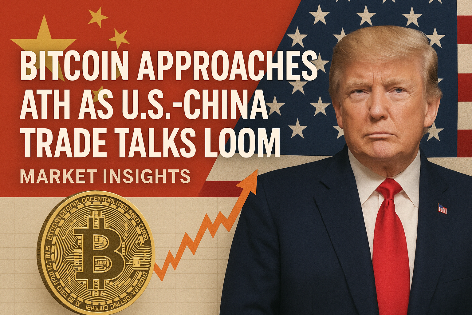 Bitcoin Approaches ATH as U.S.-China Trade Talks Loom | Market Insights 1