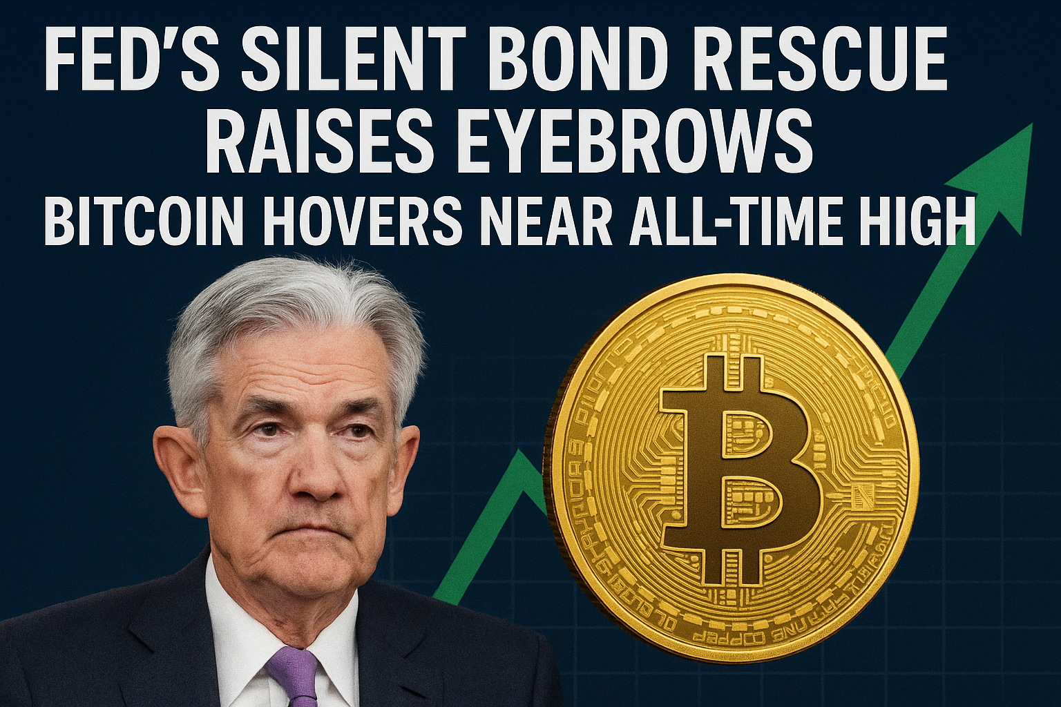 Fed’s Silent Bond Rescue Raises Eyebrows | Bitcoin Hovers Near All-Time High 1
