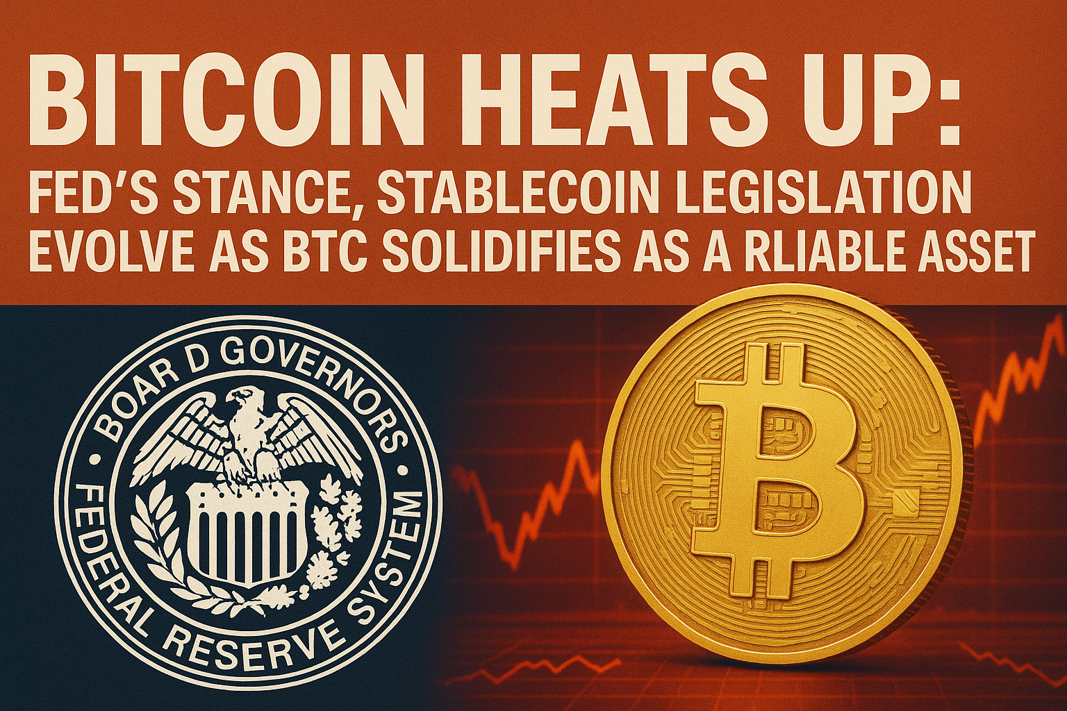 Bitcoin Heats Up: Fed's Stance, Stablecoin Legislation Evolve as BTC Solidifies as a Reliable Asset 1