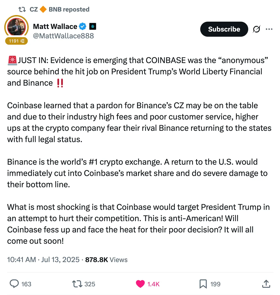 CZ Accuses Coinbase of Sabotage: Unpacking the Motives in the Crypto Power Struggle 2