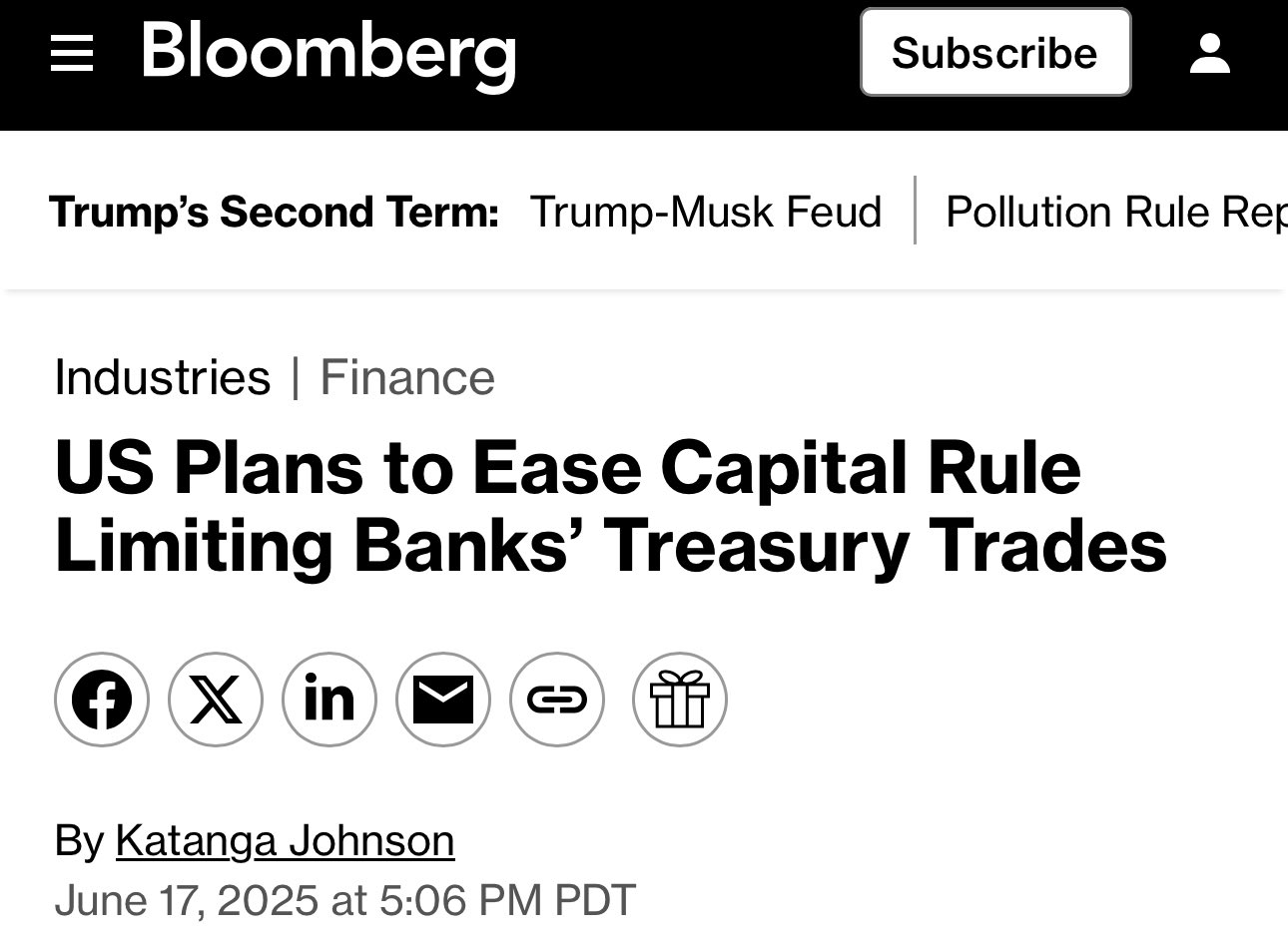 Financial and crypto markets brace as Trump considers action on Iran, TikTok extended; Switzerland cuts rates to 0%. 12