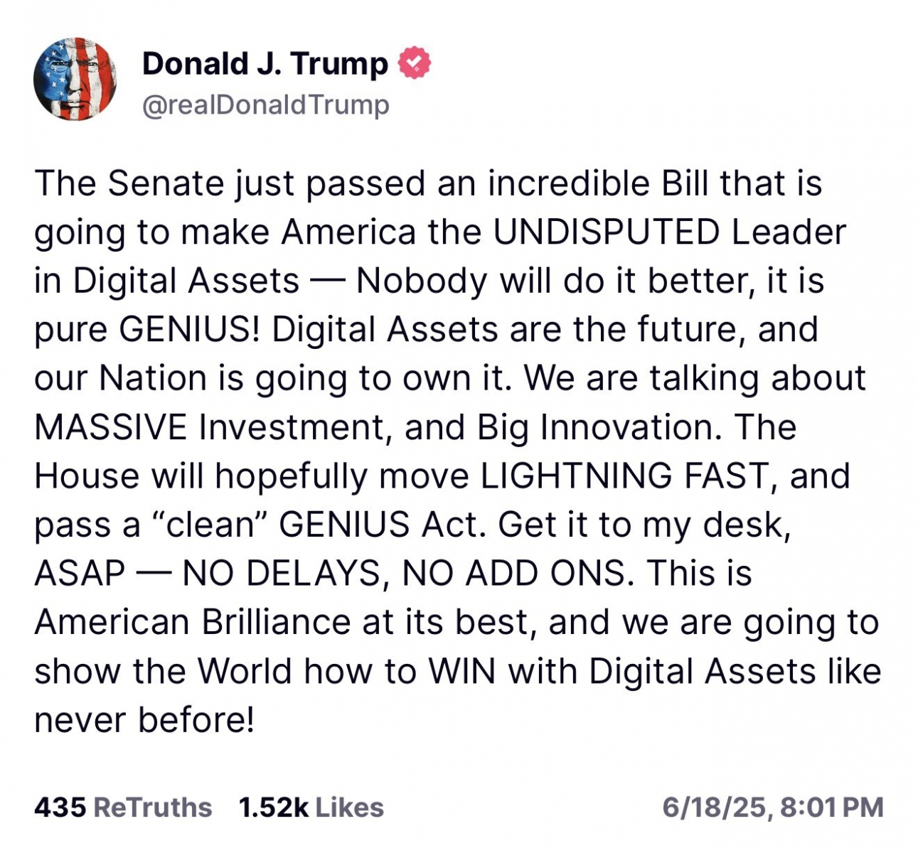 Financial and crypto markets brace as Trump considers action on Iran, TikTok extended; Switzerland cuts rates to 0%. 6