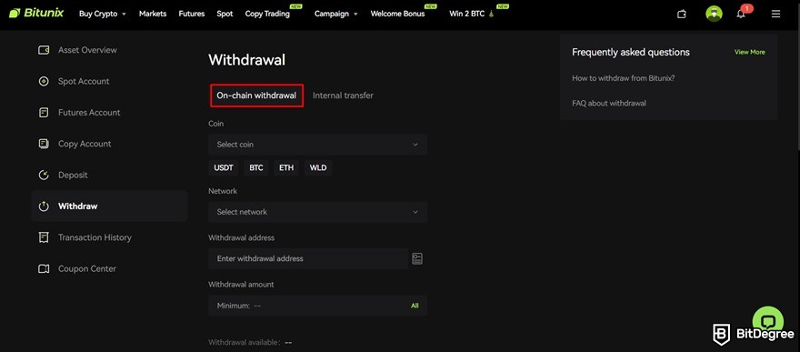 How to create a Bitunix account updated in 2025 8