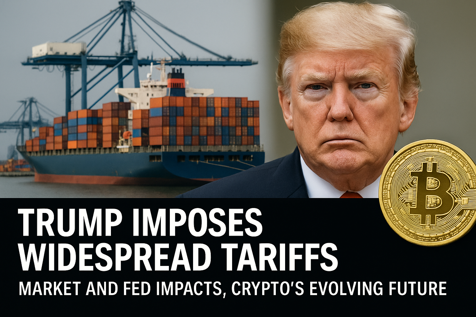 Trump Imposes Widespread Tariffs: Market and Fed Impacts, Crypto's Evolving Future 1