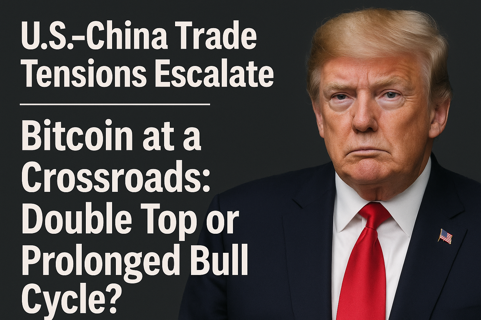 U.S.–China Trade Tensions Escalate | Bitcoin at a Crossroads: Double Top or Prolonged Bull Cycle? 1