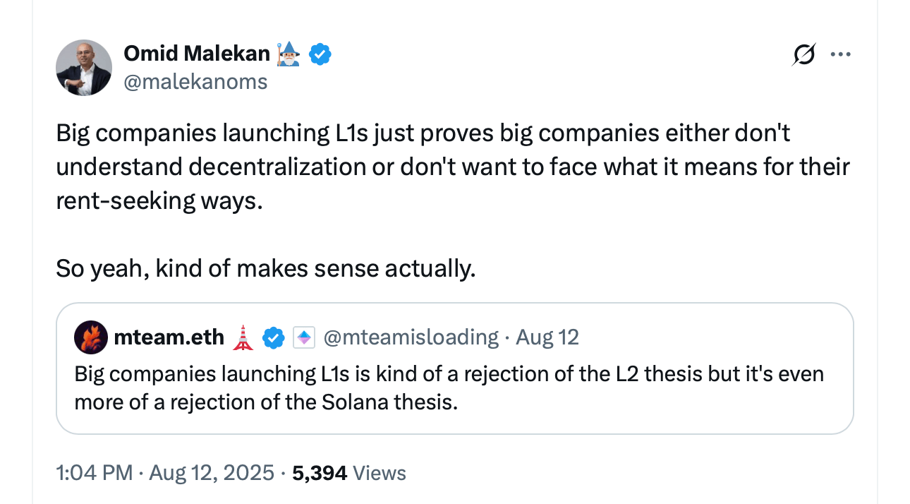L1 Blockchain Launches by Stripe and Circle Stir Industry Backlash L1 Blockchain Launches by Stripe and Circle Stir Industry Backlash 2