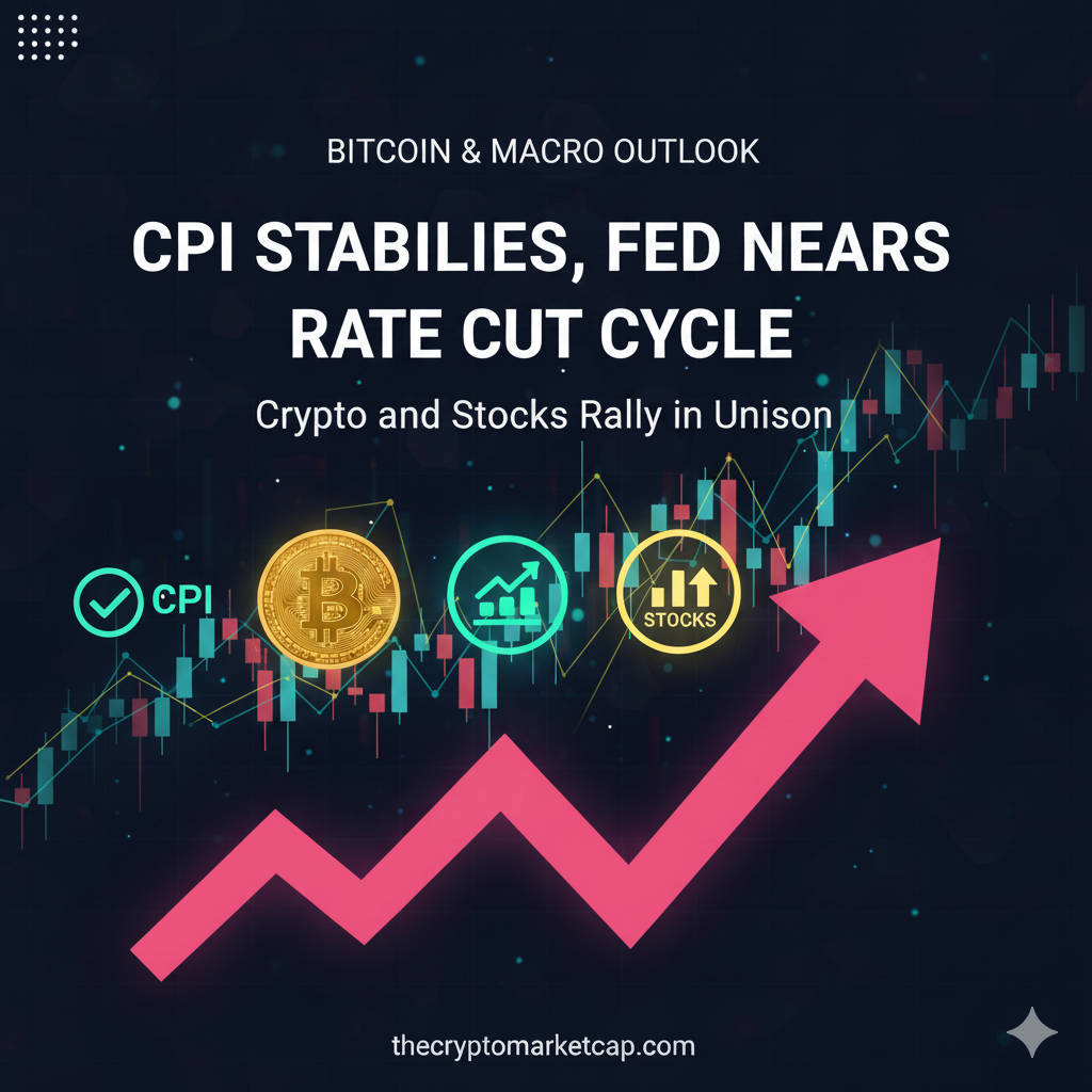 CPI Stabilizes, Fed Nears Rate Cut Cycle – Crypto and Stocks Rally in Unison 1