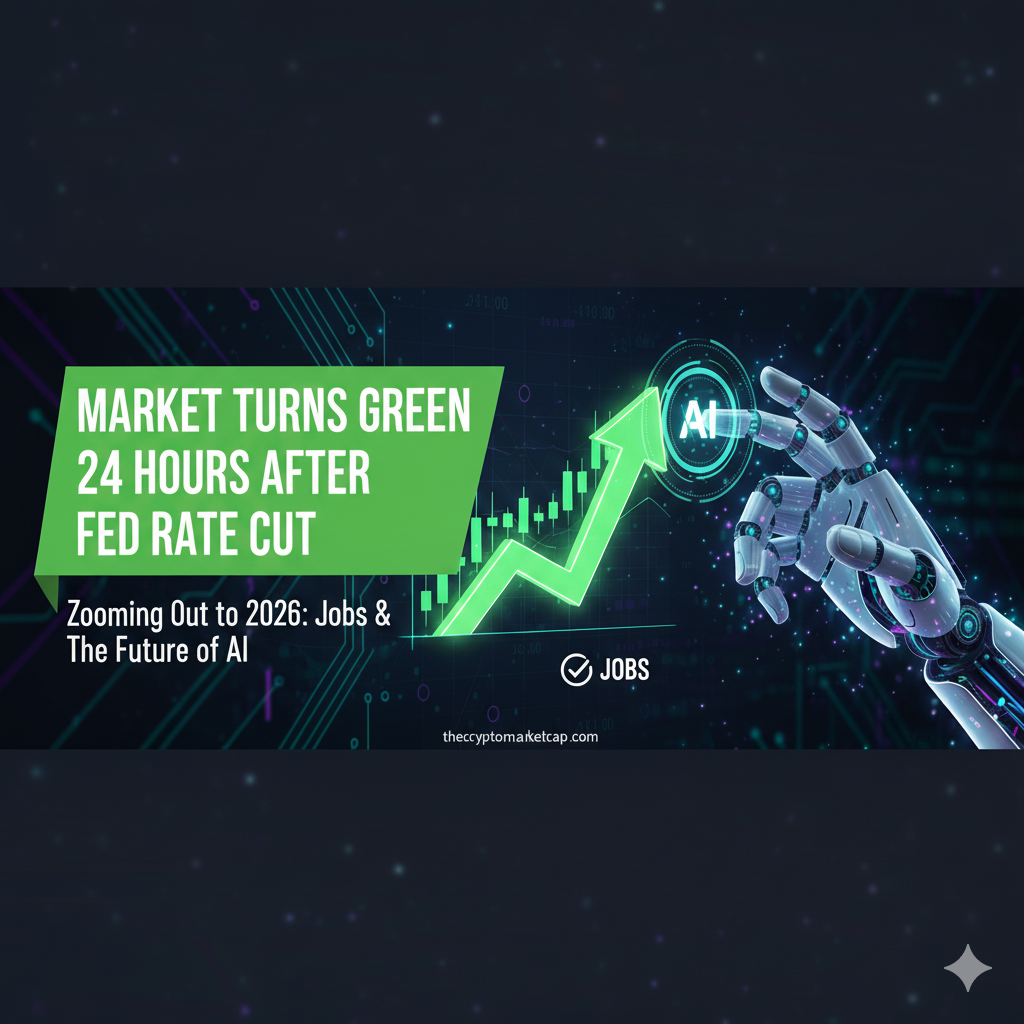 Market Turns Green 24 Hours After Fed Rate Cut | Zooming Out to 2026: Jobs & The Future of AI 1