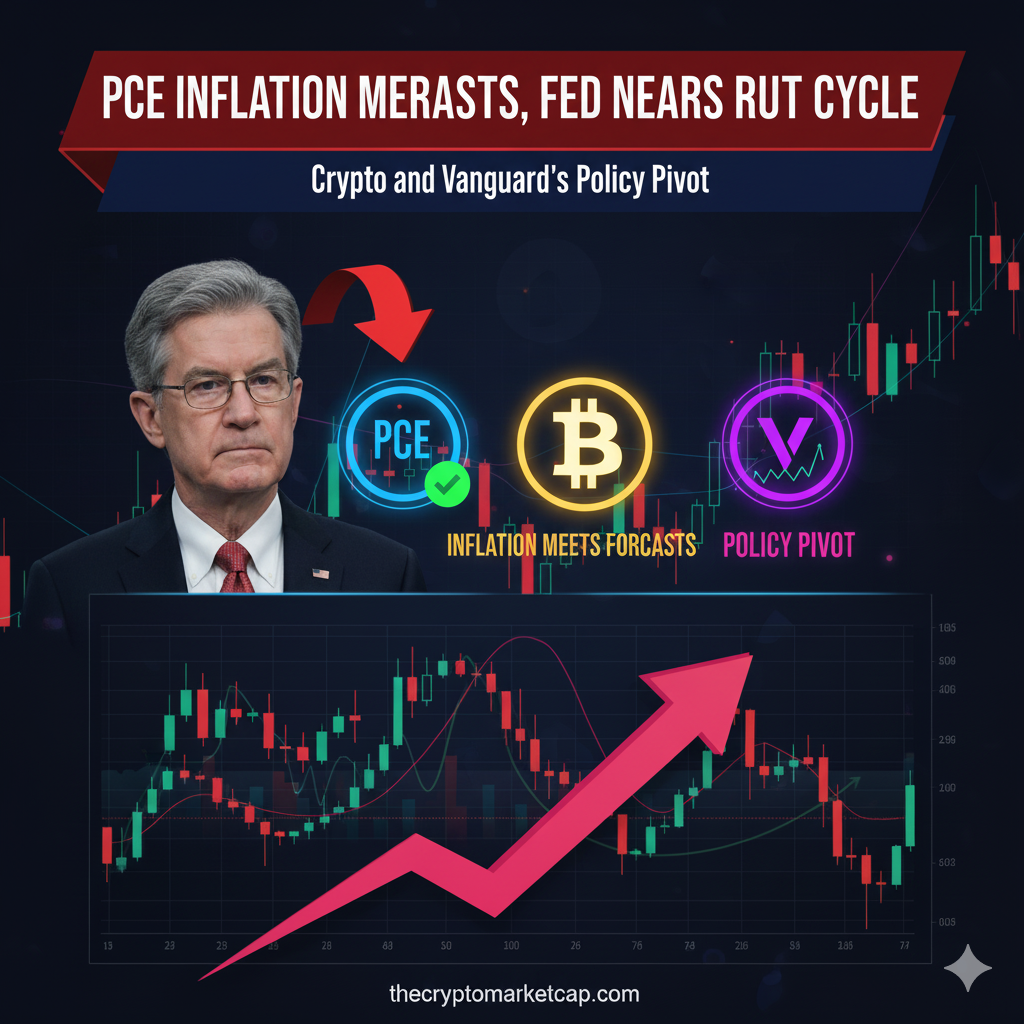 PCE Inflation Meets Forecasts, Fed Nears Rate Cut Cycle | Crypto and Vanguard's Policy Pivot 1