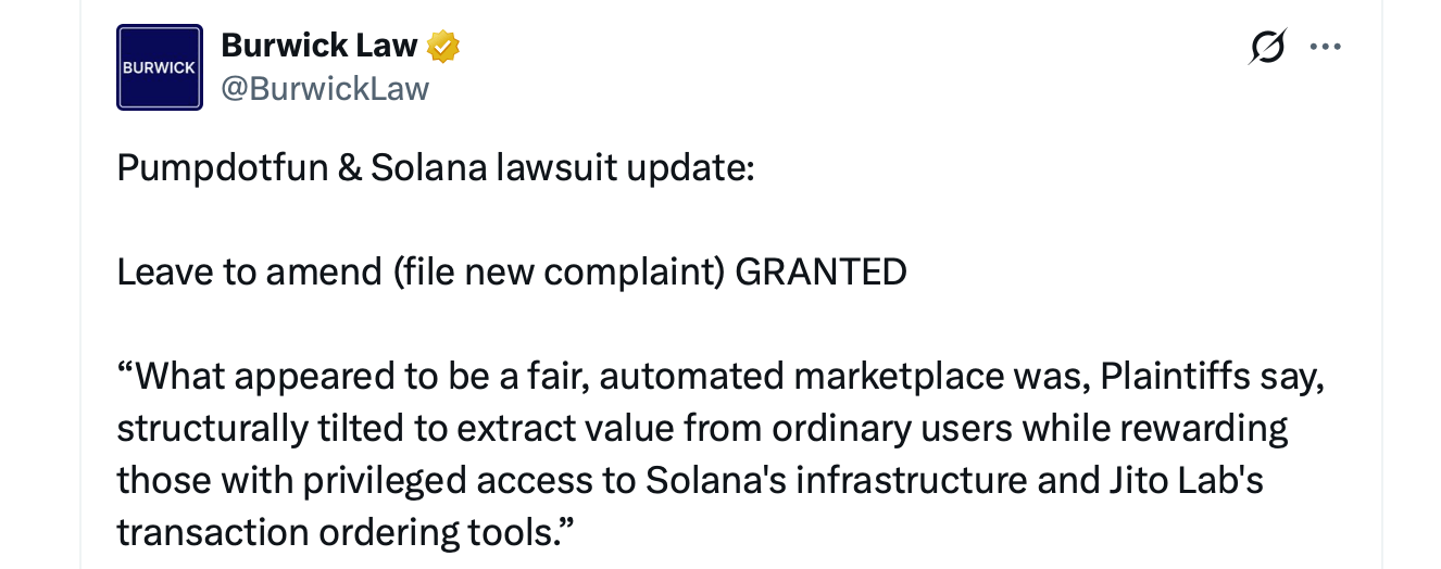 New York Judge Allows Expanded Claims in Pump.fun and Solana Class-Action Case 2
