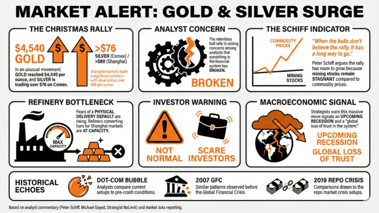 Recession? Defaults? Silver and Gold Keep Surging, and Analysts Are Scared 2