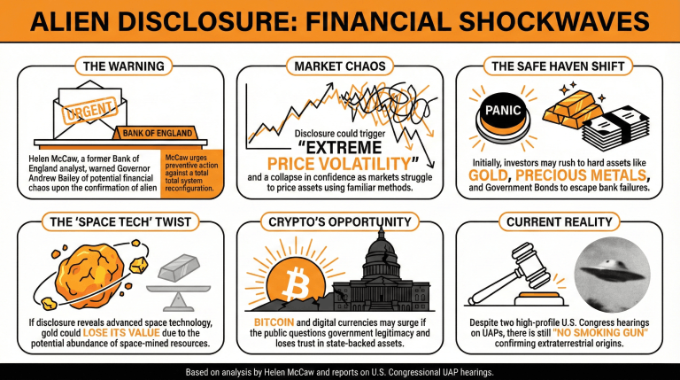 Former Bank of England Analyst Calls to Prepare for a Financial Crisis if Alien Life Is Confirmed 2