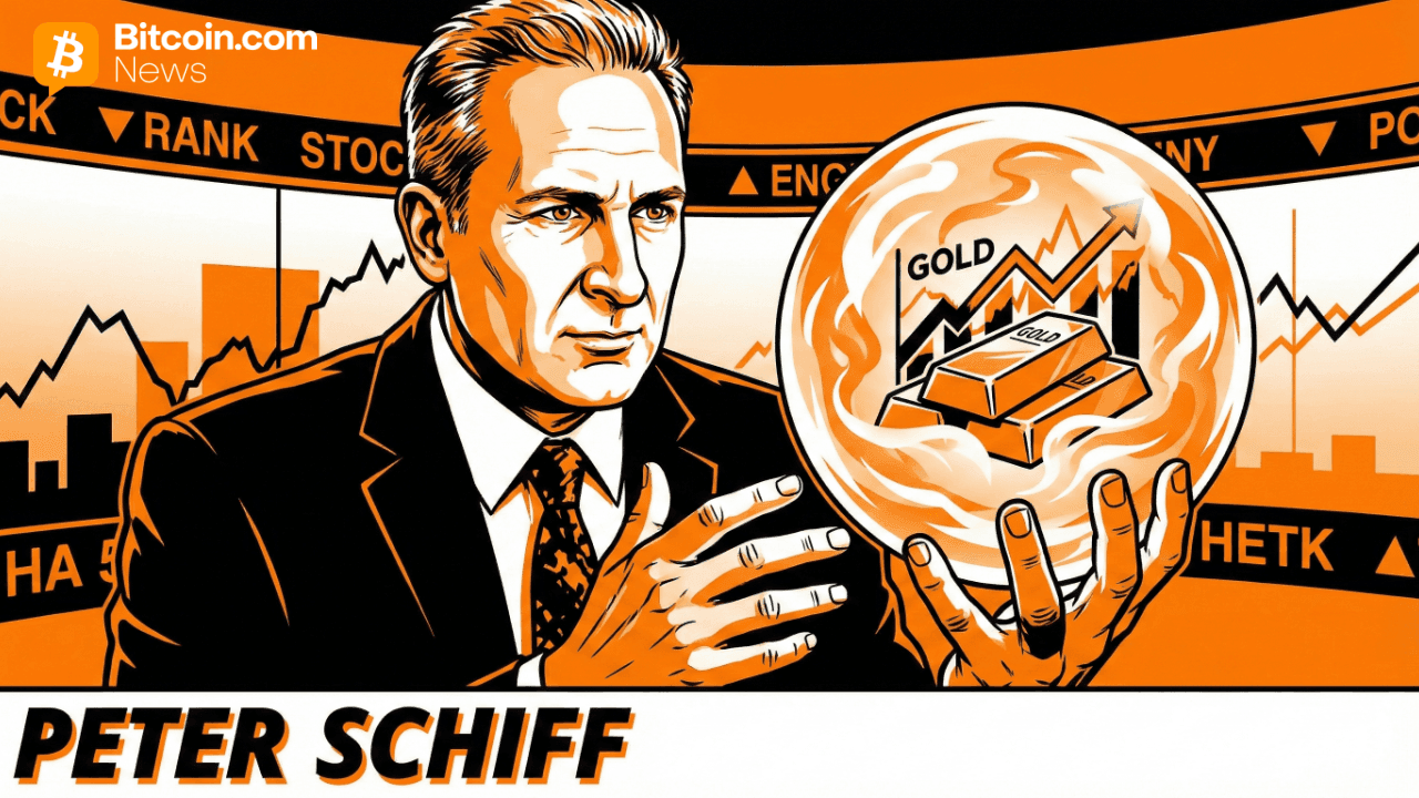 Peter Schiff's prophecy fulfilled: silver goes vertical, Bitcoin falters. 1