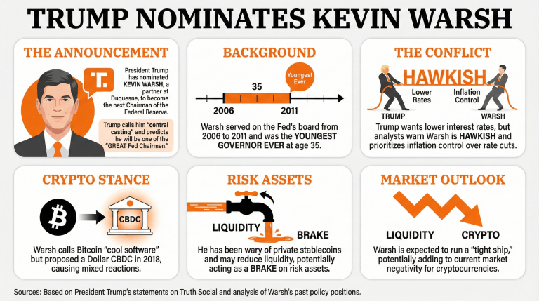 Trump's Fed Chairman Pick Revealed: Kevin Warsh to Succeed Jerome Powell 2