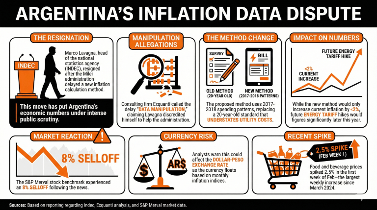 Argentina's Inflation Miracle in the Spotlight as Statistics Chief Resigns 2