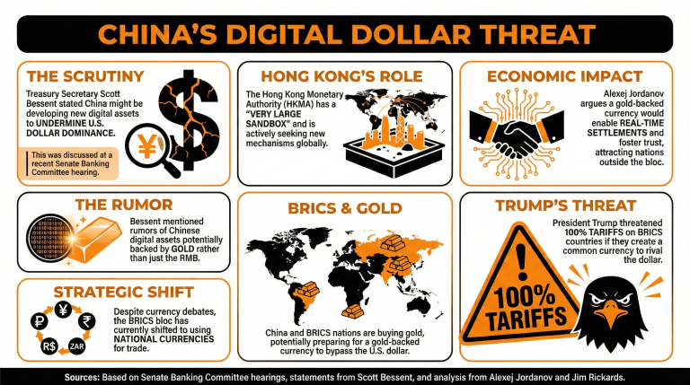 Bessent Warns About Chinese Gold-Backed Digital Currency-Led Financial System 2