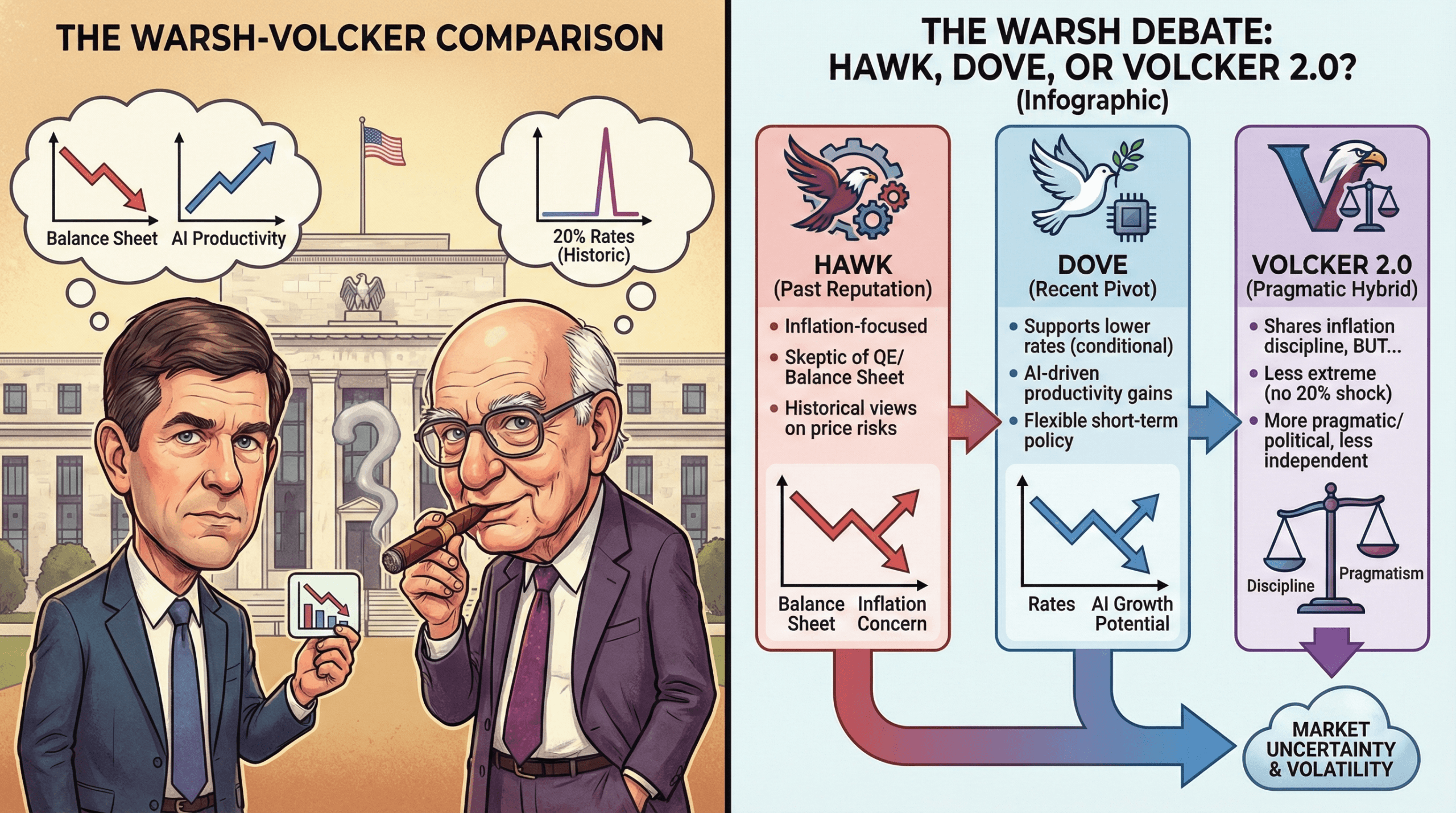 Is Kevin Warsh a Hawk, a Dove, or the Next Volcker? Markets Are About to Find Out Is Kevin Warsh a Hawk, a Dove, or the Next Volcker? Markets Are About to Find Out 2