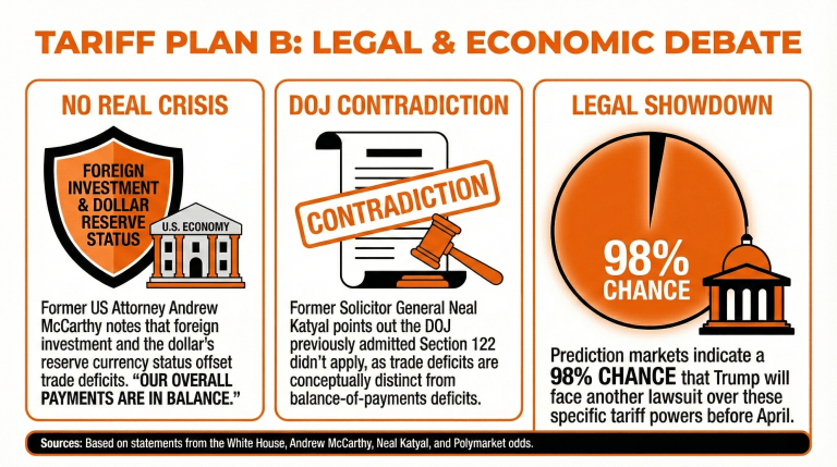 Trump's Double Whammy? Why New Tariffs Might Also Face Legal Challenges Trump's Double Whammy? Why Section 122 Tariffs Might Also Face Legal Challenges 3