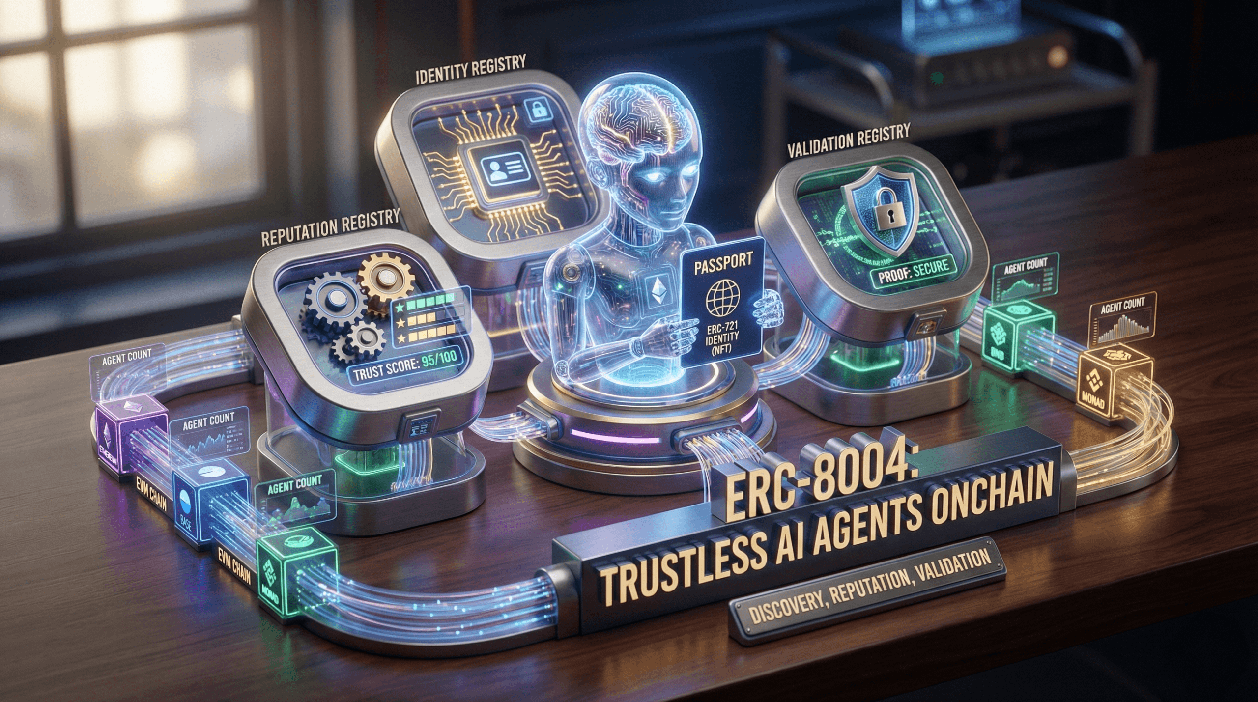 What Is ERC-8004? Ethereum’s New Agent Standard Powers Thousands of Onchain AI Identities What Is ERC-8004? Ethereum’s New Agent Standard Powers Thousands of Onchain AI Identities 3