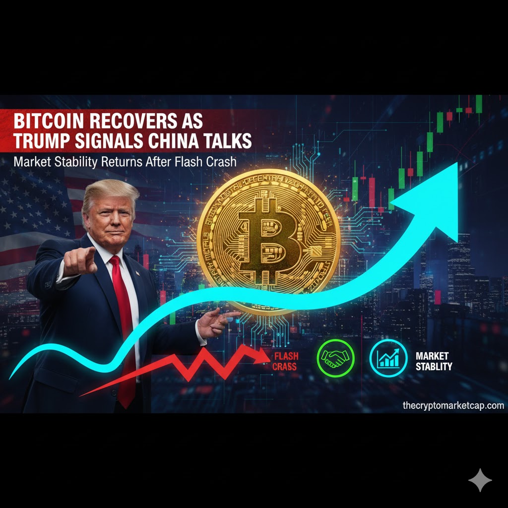 Bitcoin Recovers as Trump Signals China Talks | Market Stability Returns After Flash Crash 1