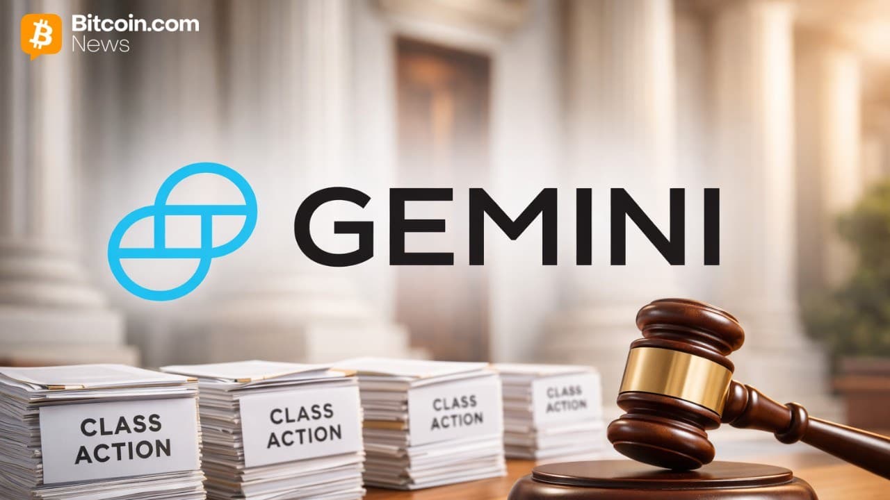 Class action lawsuits target Gemini as the exchange's growth narrative crumbles under investor scrutiny. 1