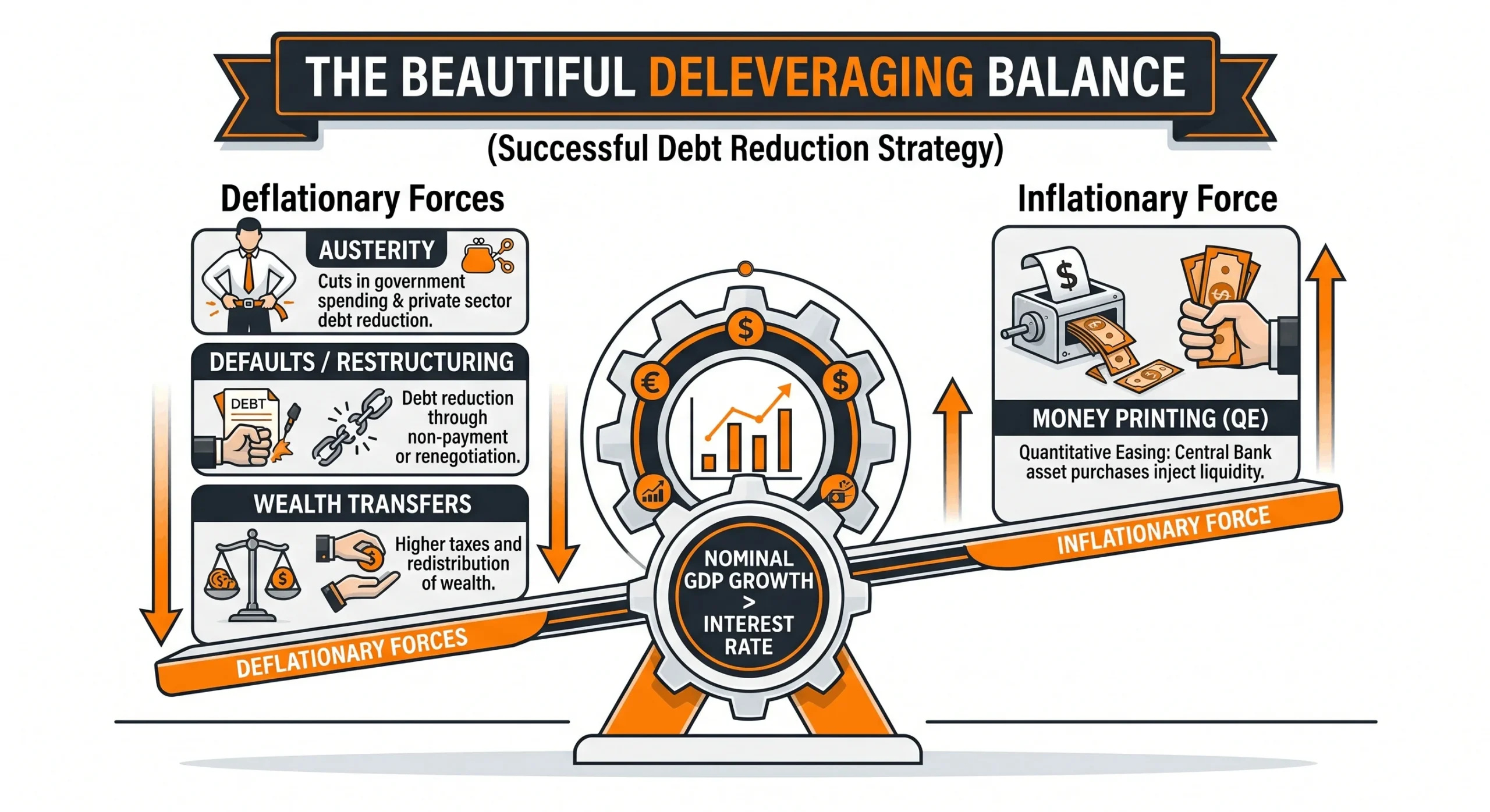 Debt Cycles and Deleveraging: How Credit Drives the Economy 4