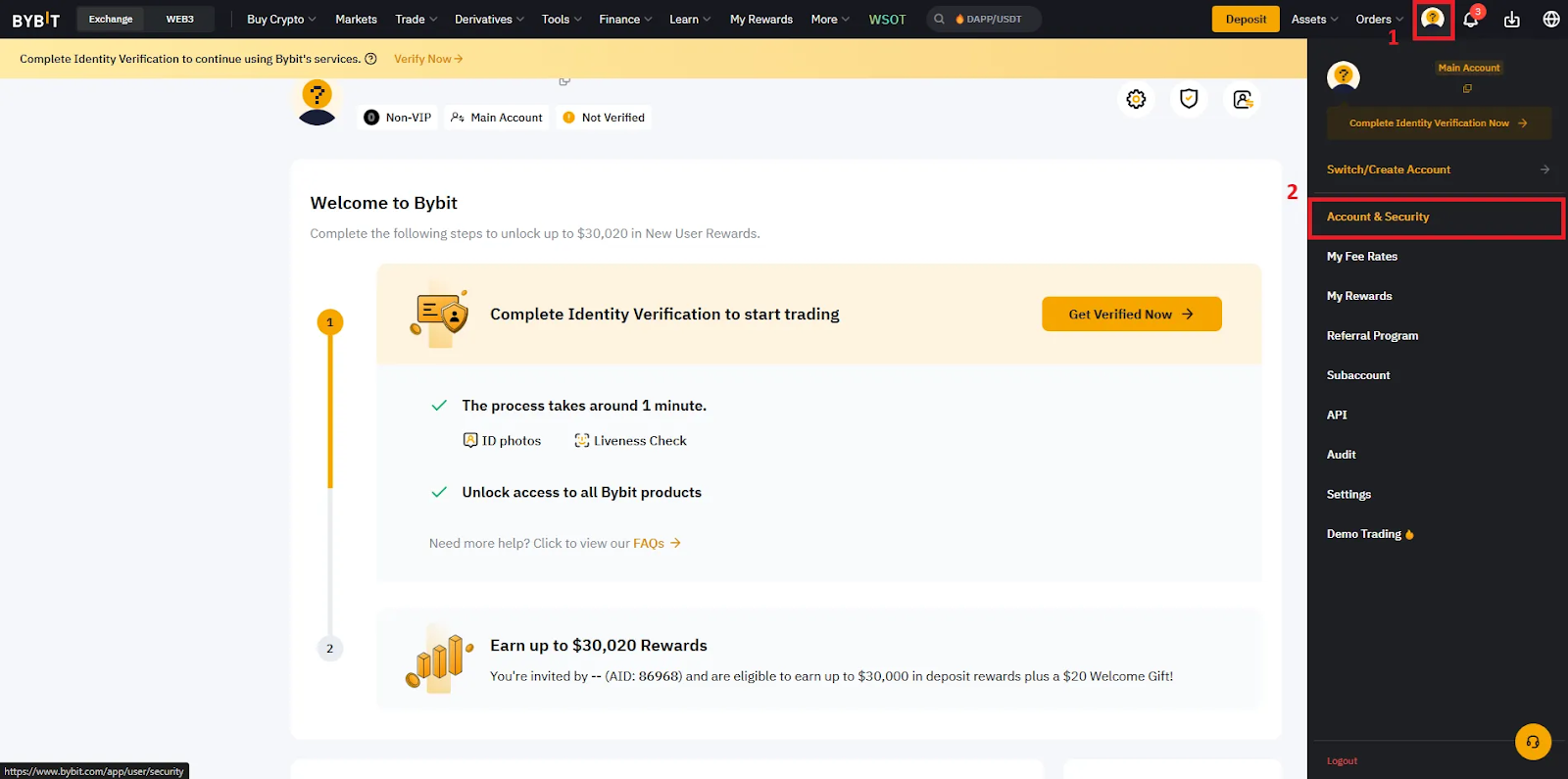 How to sign up for Bybit: A simple guide 4