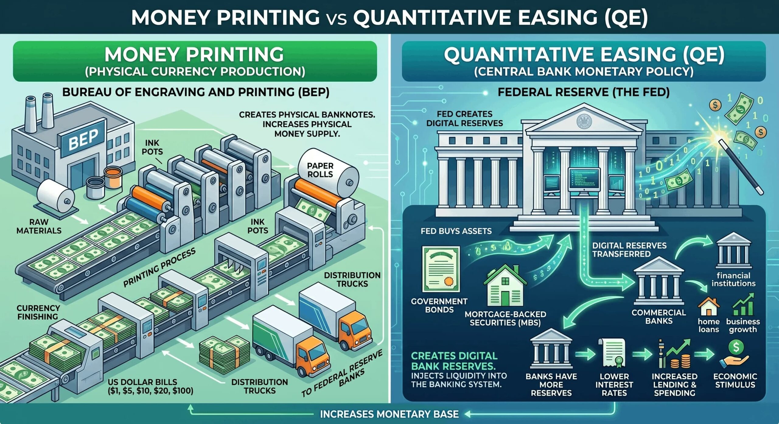 Quantitative Easing (QE) and Quantitative Tightening (QT): A Plain-English Guide 2