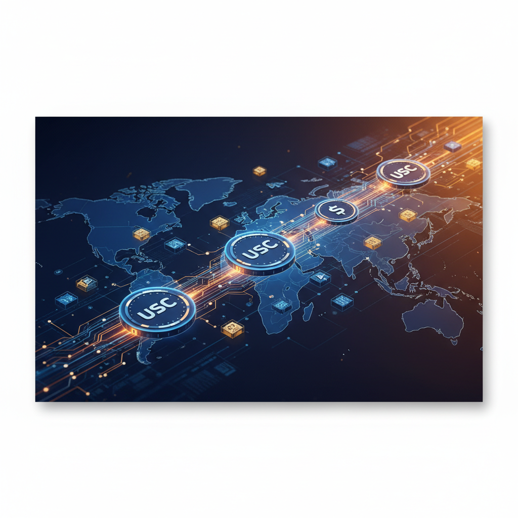 Cross-Border Stablecoin Payments: USDC Volume Hits Record 1