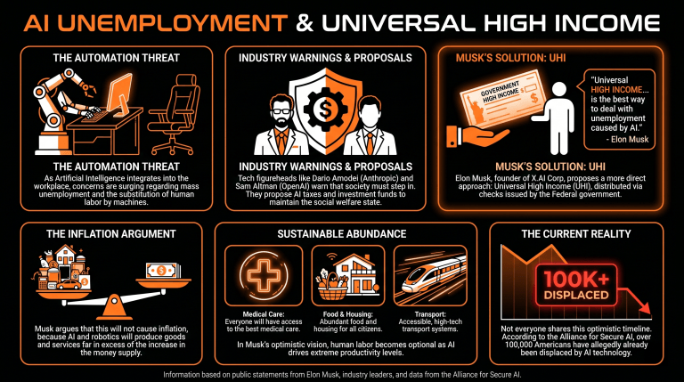 Elon Musk Promotes 'Universal High Income' Checks as the Ultimate Solution for AI Unemployment 2