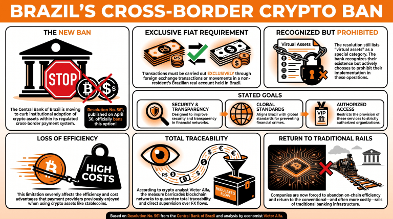 Brazil Bans Crypto in Cross-Border Payments 2