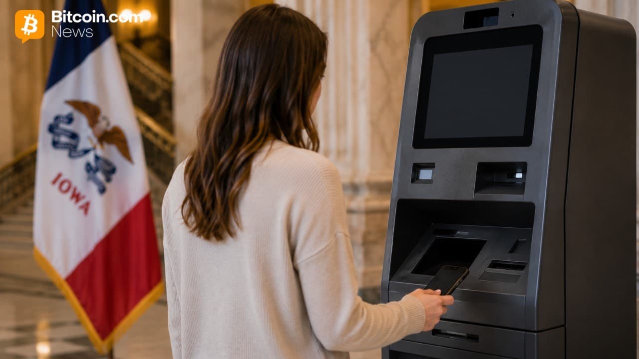 Iowa Signs Crypto ATM Licensing and Oversight Bill Into Law 1