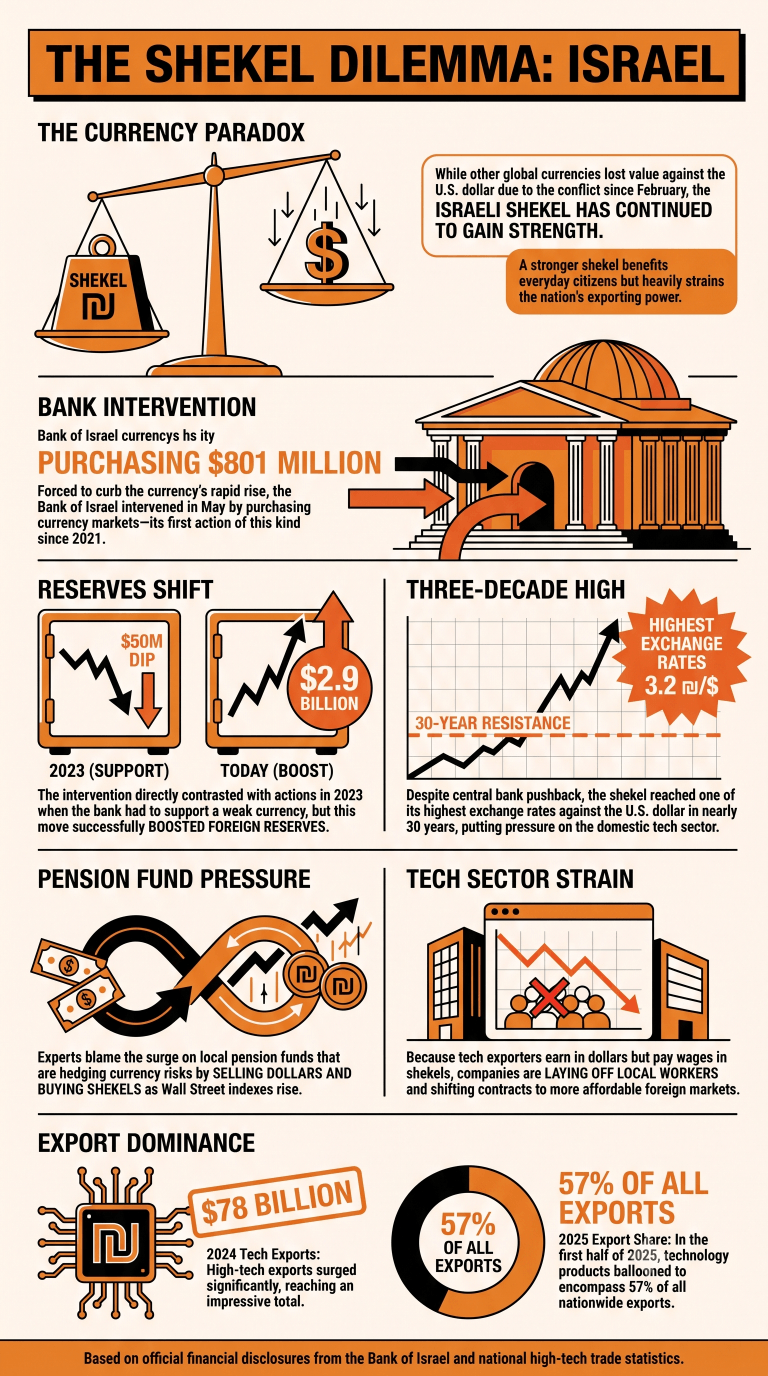Bank of Israel Buys $801 Million in Rare Market Intervention to Halt the Shekel’s Surge 2