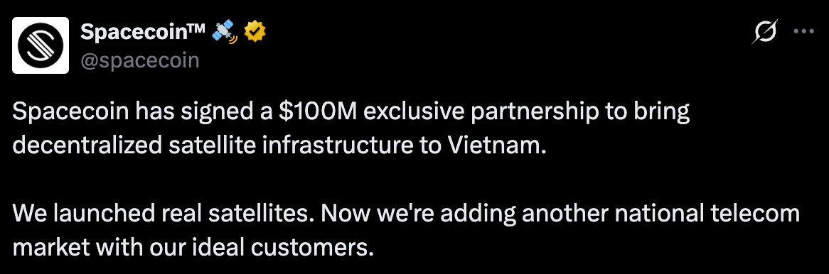 Spacecoin Lands Vietnam Partnership With $100M Annual Revenue Goal 2